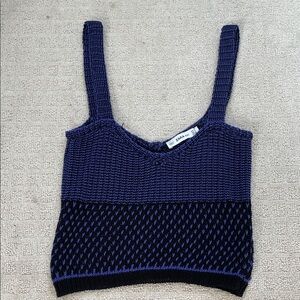 Zara Purple Knit Women's Top